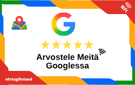 Google-Bewertungs-NFC-Karte